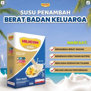 MILKCOW SUSU BUBUK PENGGEMUK PLUS PENINGGI BADAN