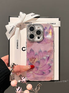  16Pro Max 17ProMax 15Pro 13PM Full Cover Lens Protective Case Fairy Style Womens Model Ancient Chinese Beauty Lotus Bloom