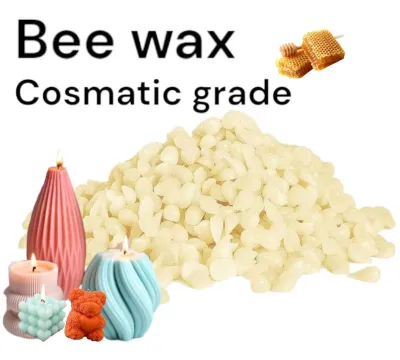 บีแว๊กซ์เม็ด ไขผึ้ง ธรรมชาติ 100% บรรจุ 100 กรัม Beeswax บีแว็กซ์ ใช้ทำลิป สบู่ เครื่องสำอางค์บำรุงผิว เทียนหอม