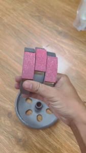 Nồi Tay Ga Chuông Bố Cacbon Hồng tặng kèm lò xo 3 càng và cao su giảm chấn khi mua trọn bộ