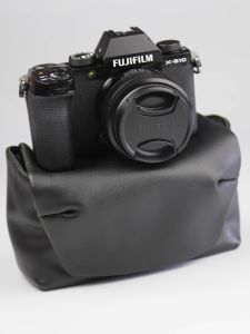 Waterproof Leather Lightweight Micro Camera Bag