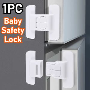 1PCS Baby Safety Lock Refrigerator Lock Child Anti-clamping Cabinet Lock Door Lock Door Stopper Freezer Lock