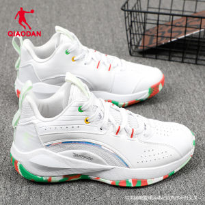  Mens Basketball Shoes 2025 New Winter High-Top Leather Surface Shock Absorption Anti-Slip Wear-Resistant Sports Shoes