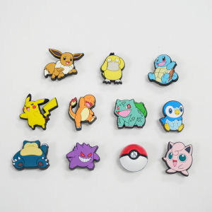 Phụ Kiện Giày Crocs Pokemon Clogs DIY Phụ Kiện Giày Clogs Phụ Kiện Giày Cross Clogs Giày Clogs Pokemon Clogs