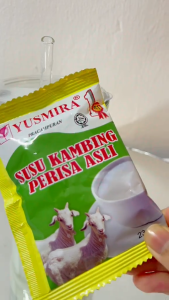 Yusmira High Calcium Goat Milk Powder 3in1 Ready to Drink Healthy Alternative - Vegetarian Cholesterol Free