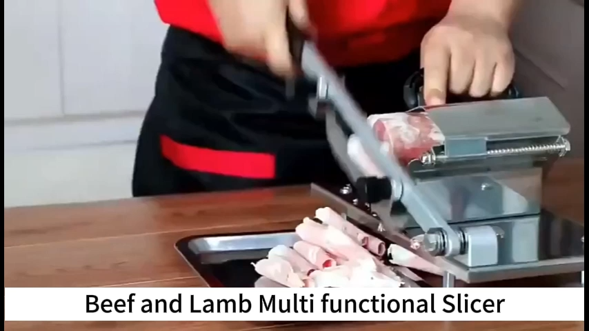【Local delivery】Multi-Functional Meat Slicer Fronzen meat slicer Meat cutter Beef slicer machine 304 Stainless steel