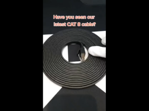 0.5/1/2/3/5/10M CAT8 RJ45 Flat LAN Cable 40Gigabit Ethernet Cable SSTP Shielded 40Gbps Ethernet Network Cable