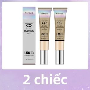 Kem Che Khuyết Điểm Chỉnh Màu CC Cream SPF50+ Kem Che Khuyết Điểm Che Phủ Toàn Diện Kem Nền Nhẹ Dưỡng Ẩm Kem Lót Trang Điểm Chống Thấm Nước Cho Mọi Loại Da 30ml