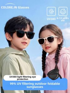 Colore.in | Childrens Polarized UV-Protection Folding Sunglasses