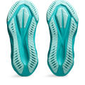 ASICS Men NOVABLAST 5 Running Shoes in Wave Teal/Black. 