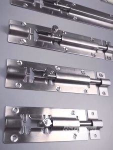 Chốt Cửa Ngang inox gài cửa kiểu khoá cài cửa phòng cửa tủ cửa nhôm