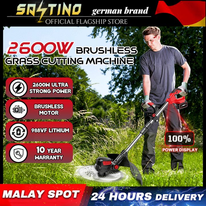 Grass Cutting Easy To Use Lawn Mowers For The Elderly SANTINO