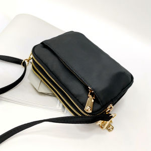 Womens Bag 2023 New Shoulder Bag Casual Crossbody Bag Easiest for Match Oxford Cloth Bag Waterproof Nylon Lightweight Phone Bag