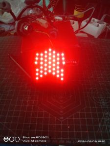 stoplamp Lampu rem running ful merah Honda Revo absolute 8 mode automatis auto brgantian