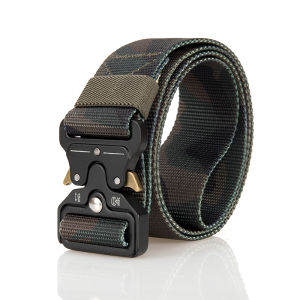 Men Belt Army Outdoor Hunting Tactical Multi Function Combat Survival High Quality Marine Corps Canvas For Nylon Male Luxury