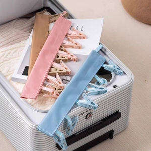 ตัวกรองผ้าพับได้สำหรับการเดินทาง ตู้เสื้อผ้า ตัวกรองผ้า ห้องน้ำโรงแรม อุปกรณ์ดูแลเสื้อผ้าแบบพกพา