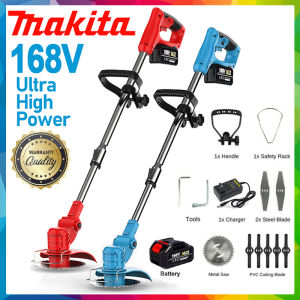 Lawn Mower Grass Cutter Heavy Duty Japan Makita Cordless Lawn Mower Rechargeable Sale With Wheels Made In Germany Grass Cutter Trimmer Portable Original Wireless Electric Gardening Tools