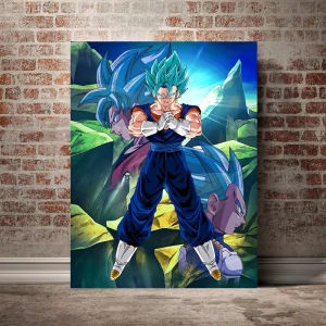 Bandai | Anime D-Dragon B-Ball Nhân Vật Tranh Sơn Dầu Bằng Số Bộ Hiện Đại Trang Trí Tường Nhà Cho Phòng Khách Phòng Ngủ Quà Tặng Không Gọng