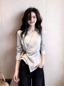 QFN | Áo Blouse Thời Trang Thiết Kế Pháp Độc Đáo