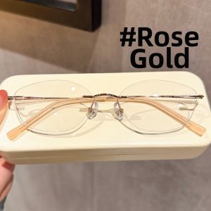 PATU | Ultralight Gold Wire Prescription-Ready Frameless Glasses 6g