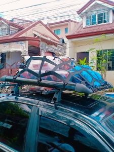 Garterized Roof rack cargo net