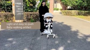 COCOBB Baby Stroller For Sitting And Sleeping One-Button Rotation Convenient Folding Baby Stroller