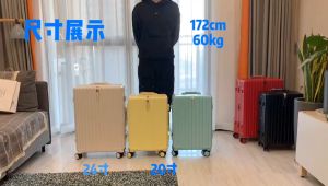 🔥1 Year Warranty🔥 Trolley Travel Bag Luggage Suitcase 360° Universal Wheel + Combination Lock + Explosion-Proof Fashion Travel Luggage 20 Inch Luggage Suitcase Luggage Travel Trolley Travel Bags