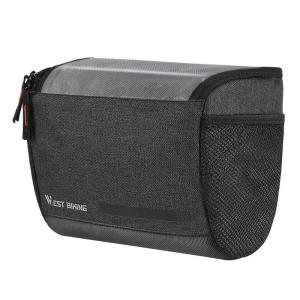 West Biking | Waterproof Storage Phone Bag for Bicycle Handlebar