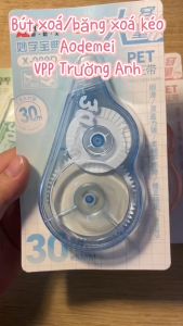 Bút xóa kéo AODEMEI bút xóa băng 30m khô nhanh băng kéo VP nhiều màu - VPP Trường Anh