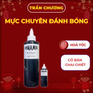 BLK mực xăm tattoo Dynamic - Mực xăm đen BLK chính hãng - Chuyên đánh bóng mịn