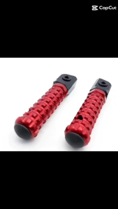 คันเหียบคนซ้อน ตัวเหยียบพักเท้าหลัง แต่ง อลูมิเนียม CNC กันลื่น ไม่มีคม แบรนด์ FAKIE สำหรับรถ KAWAZAKI : ZX4R ZX6R ZX8R ZX9R ZX10R  / NINJA650 NINJA1000 /Z650 Z800 Z900 Z1000 ตัวงานแข็งแรง สีสวยด้วยระบบ อโนไดร์ จัดส่งในไทย