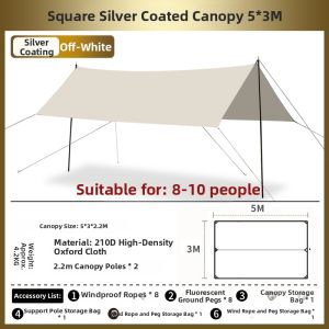 Rainproof Sunshade Butterfly Hexagon Tent Canopy
