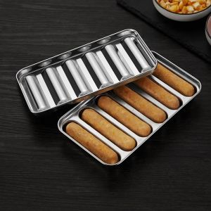Hot Dog 6 Sekat Handmade / Cetakan Sosis Mold Bahan Stainless Steel
