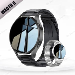 2025 New Bluetooth Calls Smart Watch 6 Pro 1.32” Inch 240*280 Custom Dials Sport Men And Woman Health Monitor Smartwatch For Man