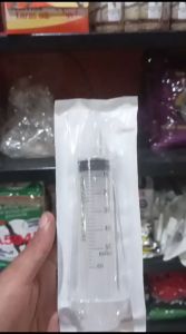 Spet Suntikan 50mL Alat Bantu Makan Burung Parrot Anjing Kucing Musang