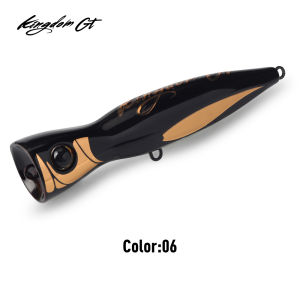 KINGDOM | Kingdom SEASTALKER POPPER Sea Fishing Lure 60g/85g Floating Hard Baits Long Casting For GT Saltwater Fishing Topwater Wobbler