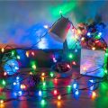 1pc 20/50 LED Christmas Strawberry Light Solar Powered Waterproof Fairy Lamp With 8 Light Modes For Xmas Tree Yard Party Decor. 