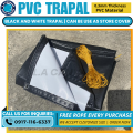 6x10ft Black & White Trapal Tarpaulin Tolda Lona Sun and Rain Protection in Lowest Guarantee Price. 