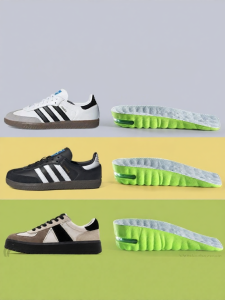 FUYOU | Invisible Height Increase Air Cushion Comfortable Breathable Antimicrobial Shoe Insoles
