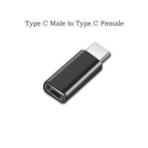 Type USB C Adapter Converter Male to Female Extend Cable Data Transfer Phone Tablet Charging Dongle USB C F to F Plug Adapter