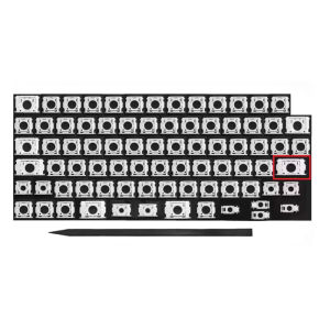 New For Macbook Pro 14" 16" A3112 A3401 A3185 A3403 A3186 Keyboard White Scissor Clips Hinge Set Replacement