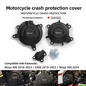 BIG EXPL OSION | Motorcycle Engine Protection Cover for Kawasaki Ninja 400/500 Z400 Anti-Slip