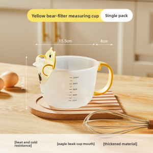 CAROTE | Egg Liquid Filter Measuring Cup  Food Grade