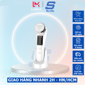 Máy đẩy tinh chất Ion âm SeaSy SS18-M8807 giúp ngăn ngừa mụn hỗ trợ nâng cơ mặt tái tạo trẻ hóa làn da