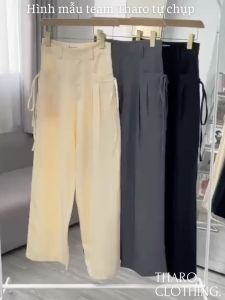 Quần Tây Ống Rộng Cột Dây - Tharo Clothing [QUAN0032]