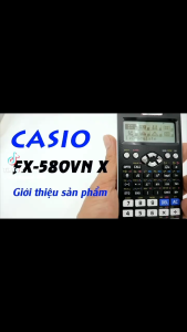 Casio fx-580VN X Chính Hãng Độc Quyền tại Việt Nam Casio 580 - Giá Tốt Miễn Phí Vận Chuyển Đủ Loại Máy Tính Casio FX-580 VNX Chính Hãng Giá Tốt Casio FX-580VN X là máy tính dành cho học sinh