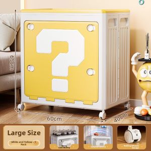 MEIZHUFU | Collapsible Large Capacity Storage Box for Toys and Blankets