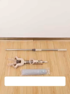 Goldstar Floor Mop Self-Squeezing PVA Mop with Groove Design for Efficient Cleaning Heavy Duty Floor Cleaning Tool for Bathroom and Kitchen