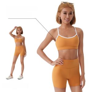 Aria Giải Trí Thoải Mái Áo Ngực Thể Thao Dành Cho Nữ Yoga Fitness Áo Khoác Ngoài Cố Định Dây Đeo Vai Hình Chữ U Hỗ Trợ Thấp Bốn Mùa Bộ Sưu Tập