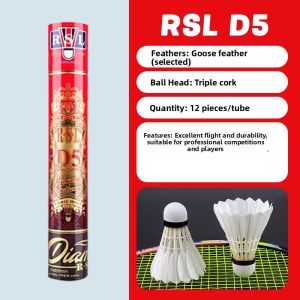 RSL | High-Quality Durable Goose Feather Shuttlecocks